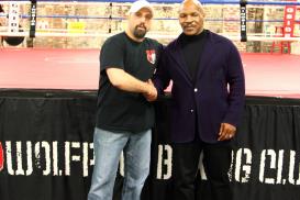 Wolfpack Boxing Mike Tyson and Jeff Mucci Wolfpack Boxing Club Pittsburgh